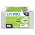 Dymo Taśma D1 standardowa Czarny nadruk na białym tle | 9mm x 7m (2093096)