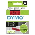 Dymo Taśma D1 standardowa Czarny nadruk na czerwonym tle | 12mm x 7m (S0720570)