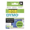 Dymo Taśma D1 standardowa Czarny nadruk na żółtym tle | 24mm x 7m (S0720980)