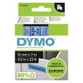 Dymo Taśma D1 standardowa Czarny nadruk na niebieskim tle | 12mm x 7m (S0720560)