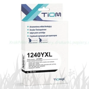Tusz Tiom zamiennik LC1240Y do Brother MFC-J5910DW/J6510 J625/J825DW DCP-J725/J925DW żółty (Ti-B1240YXL)