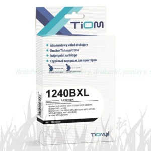 Tusz Tiom zamiennik LC1240BK do Brother MFC-J5910DW/J6510 J625/J825DW DCP-J725/J925DW (Ti-B1240BXL) Black