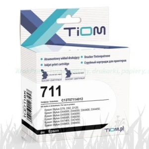Tusz Tiom do Epson D78 DX4000/DX5000 T0711 (Ti-E711BK) Black