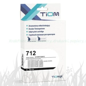 Tusz Tiom do Epson D78 DX4000/DX5000 T0712 (Ti-E712C) Cyan