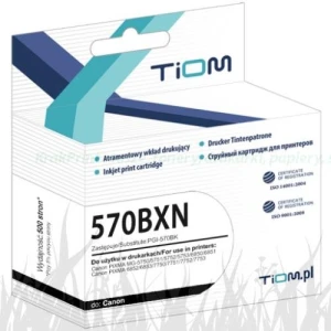 Tusz Tiom do Canon PIXMA MG5750/6850/7750 TS5050/6050 PGI-570PGBK-XL 21,4ml (Ti-C570BX) Black