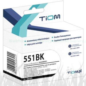 Tusz Tiom do Canon iP7250 MG5450/5650/6450 CLI-551BKXL 11ml (Ti-C551BK) Black