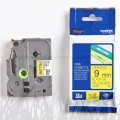 Taśma eMPe Zamiennik do Brother 9mm/8m Żółta/Czarny Nadruk (TZe-621/TZ-621)