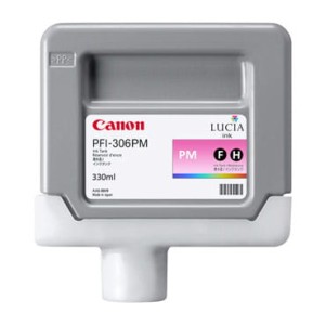 Tusz Canon Oryginał do iPF8300/8400/9400 | PFI-306PM | 330ml (6662B001) PhotoMagenta