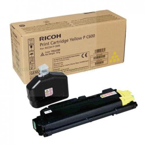 Toner Ricoh P C600 żółty 408317 13k (408317)