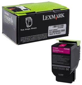 Toner Lexmark Oryginał 702HME (70C2HME) Magenta