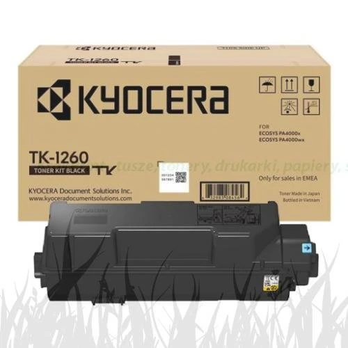 Toner TK-1260 Kyocera ECOSYS PA4000x PA4000wx 10k (1T0C150NL0)