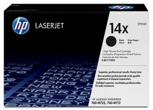 Toner HP 14X do LaserJet M712/725 | 17,5tys. (CF214X) Black