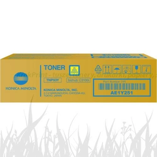 Toner TNP93Y AE1Y251 Minolta Bizhub C3100i żółty 4k (AE1Y251)