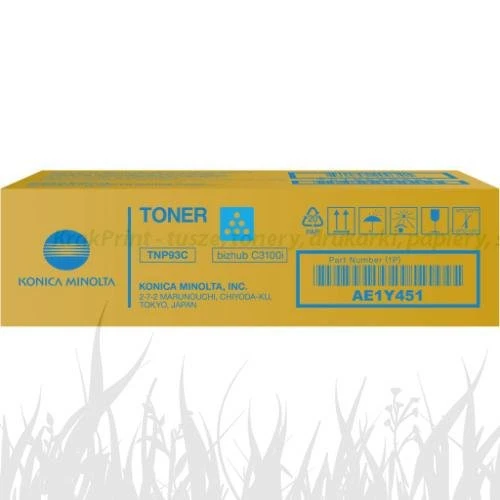 Toner TNP93C AE1Y451 Minolta Bizhub C3100i 4k (AE1Y451) Cyan