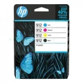 Tusz 912 CMYK HP OfficeJet 8010/8012/8013/8014/8015 8020/8023/8024/8025 4-Pack (6ZC74AE#301)