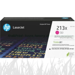 Toner Nr.213X HP LaserJet Enterprise 5700dn/6700dn/6701dn, MFP 5800/6800/6801 | 6000str. (W2133X) Magenta