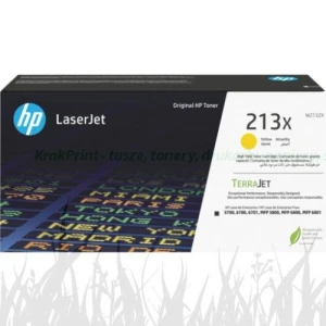 Toner Nr.213X HP LaserJet Enterprise 5700dn/6700dn/6701dn, MFP 5800/6800/6801 | 6tys.. (W2132X) Yellow
