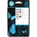 Tusze HP Officejet 6100 6600 6700 7110 7510 7610 4-pack 932/933 (6ZC71AE#301)