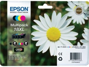 Tusz Epson Oryginał T1816 (C13T18164010) Color(CMYBk)