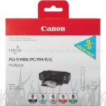 Zestaw atramentów Canon PGI-9 MBK/PC/PM/R/G do PIXMA Pro9500 (1033B013)