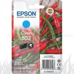 Tusz 503 Epson Expression Home XP-5200, WorkForce WF-2960 3,3ml (C13T09Q24010) Cyan