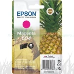 Tusz 604 do Epson XP-2200/3200/4200 WF-2910/2930/2950 2,4ml (C13T10G34010) Magenta