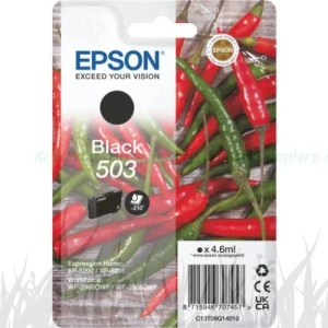 Tusz 503 Epson Expression Home XP-5200, WorkForce WF-2960 4,6ml (C13T09Q14010) Black