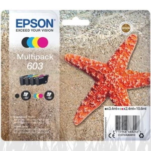 Multipack tuszy 603 CMYK Epson XP-2100/2105/3105/4105 WF-2810/2830/2850 (C13T03U64010)