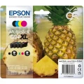 Zestaw tuszy 604XL do Epson XP-2200/3200/4200 WF-2910/2930/2950 CMYK (C13T10H64010)