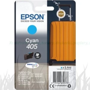 Tusz 405 Epson WorkForce WF-3820/3825 4820/4825/4830 WF-7830/7835/7840 5,4ml (C13T05G24010) Cyan