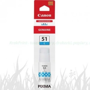 Tusz Canon Pixma G1520 G2520 G3520 G2560 G3560 GI-51C 70ml (4546C001) Cyan