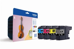 Zestaw tuszy Brother do MFC-J4510DW | 4x1200str. (LC127XLVALBP) CMYK