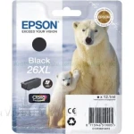Tusz Epson XP-600 XP-605 XP-700 XP-800 26XL 12,1ml (C13T26214012 / C13T26214022) Black