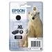 Tusz Epson XP-600 XP-605 XP-700 XP-800 26XL 12,1ml (C13T26214012 / C13T26214022) Black