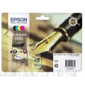 Tusze Epson WF-2010W 2510WF 2520NF 2530WF 2540WF Multipack CMYK 16XL (C13T16364012)
