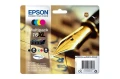 Tusze Epson WF-2010W 2510WF 2520NF 2530WF 2540WF Multipack CMYK 16XL (C13T16364012)