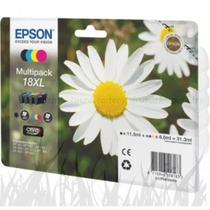 Tusze CMYK 18XL Epson XP-202 XP-302 XP-305 XP-402 XP-425 T1816 (C13T18164012)