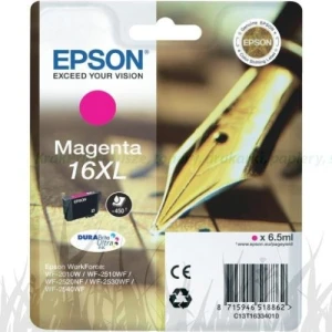 Tusz Epson WF-2010W 2510WF 2520NF 2530WF 2540WF 16XL 6,5ml (C13T16334012) Magenta
