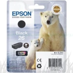 Tusz Epson XP-600 XP-605 XP-610 XP-700 XP-800 26 6,2ml (C13T26014012) Black