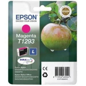 Tusz Epson SX435W SX525WD BX935FWD WF-7525 T1293 7ml (C13T12934012) Magenta