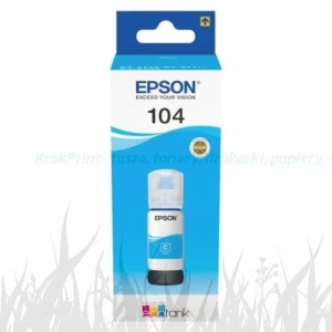 Tusz w butelce Epson 104/ C13T00P240 65ml (C13T00P240) Cyan