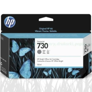 Tusz HP 730 DesignJet T1600 T1700 T2600 | 30ml (P2V66A) Grey