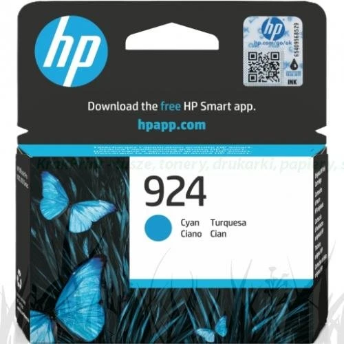 Tusz HP Nr.924 OfficeJet Pro | 400str. (4K0U3NE) Cyan