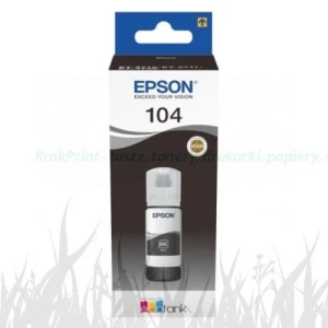 Tusz w butelce Epson Nr.104 | 65ml (C13T00P140) Black