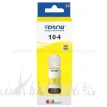 Tusz w butelce Epson  Nr.104 | 65ml (C13T00P440) Yellow