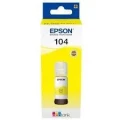 Tusz w butelce Epson  Nr.104 | 65ml (C13T00P440) Yellow