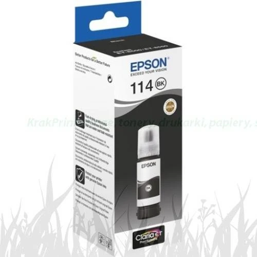 Tusz Nr.114 Epson EcoTank ET-8500 8500 | 70ml (C13T07A140) Black