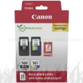 Zestaw tuszy Canon PG-560/CL-561 + papier fotograficzny (3713C008)