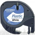 Taśma Dymo Biała/Czarny nadruk 4m/12mm (S0721660)