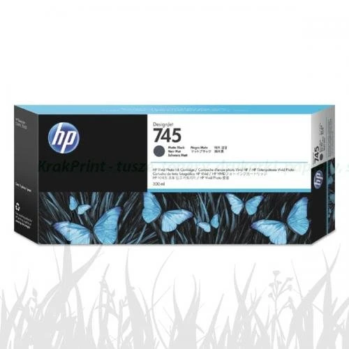 Tusz HP Nr.745 do DesignJet Z2600, Z5600 | 300ml (F9K05A) MatteBlack